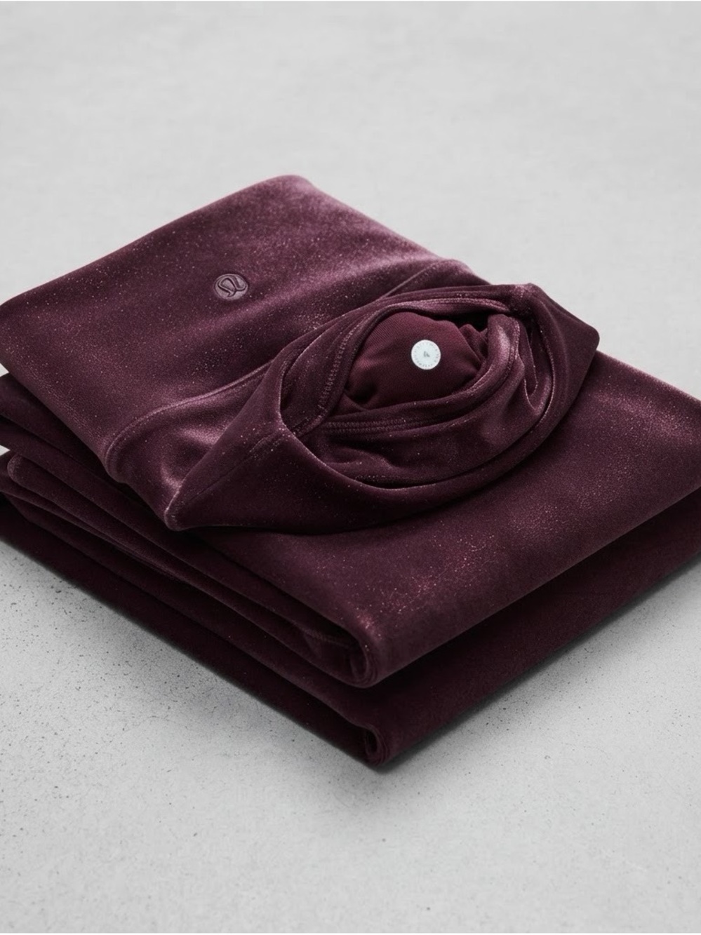 lululemon athletica Velvet Leggings in Deep Plum